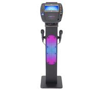 Easy Karaoke Karaoke Bluetooth System with Speaker Pedestal & Disc Set