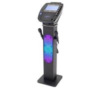 Easy Karaoke Karaoke Bluetooth System with Speaker Pedestal & Disc Set