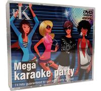 Easy Karaoke 'Mega Karaoke Party' CD+G & DVD Pack Easy Karaoke Multicolor