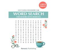 Easy Large Print Word Search for Seniors with Dementia: Simple Puzzles for Memory Care, Alzheimer's and Cognitive Therapy