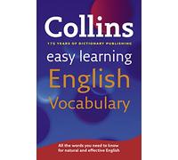 Easy Learning English Vocabulary (Collins Easy Learning English)