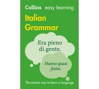 Easy Learning Italian Grammar : Trusted Support for Learning