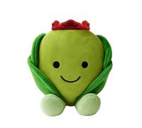 Easy Leisure Luvables Russel Sprout Christmas Plush Teddy - Fun Brussels Sprout Soft Toy - Cute Collectable Festive Bear, Ideal Stocking Filler for Kids