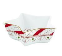Easy Life Small Porcelain Christmas Bowl with Nutcracker Soldier Vintage Nutcracker Twist D15xH5cm