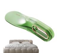 Easy Lifter Mattress Raiser - Bed Making Tool | Ergonomic Mattress Lifter - PET Wedge Lifting Handle Set for Effortless Changing, Improves Bedroom Comfort and Power, Green, see description, See