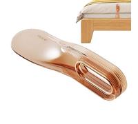 Easy Lifter Mattress Raiser - Bed Making Tool | Ergonomic Mattress Lifter - PET Wedge Lifting Handle Set for Effortless Changing, Improves Bedroom Comfort and Power, orange, see description, See