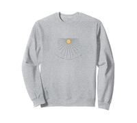 Easy Like Sunday Morning Cursive Sun Relax Free Positive Sweatshirt