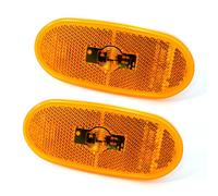 Easy Link 2 x Side Marker Lights 12 V with LED Compatible with Mercedes Sprinter 906 W906 2006-2018 VW Crafter 2006-2016 E-Test 9068201456 A9068201456 2E0945061D