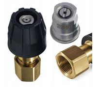 Easy Lock Spatula Nozzle - Brass Tip | Stainless Steel | for Karcher HD/PRO