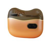 Easy Nail Trimmer, 2-in-1 Electric Nail Clipper & Polisher with Built-in Light, Two Speed Settings for Thick Toenails, Safe for Seniors, Kids, Adults & Elderly (Brown)