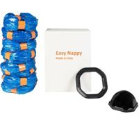 Easy Nappy Nappy Refills Compatible with Dress Up - Angelcare with Ferrule for Reuse of Container Basket and Ball for Easy Charging