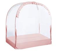 Easy Observation DesigCrib Tent - Pop Up Net, Baby Safety Canopy | Breathable Mesh Crib Enclosure to Prevent Climbing Out, Babies Toddler Bed Shield for Nursery Room Travel Cot Protection Sleeping