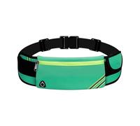 Easy Open Athletic Waist Bag Streamlines Design Stable Workout Band Flexible Adjustable for Hiking Cycling Exercises Reflective Running Belt