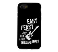 Easy-Peasy A Thousand Times Practicing Electric Guitar Case for iPhone SE (2020) / 7/8