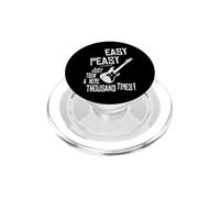 Easy-Peasy A Thousand Times Practicing Electric Guitar PopSockets PopGrip for MagSafe