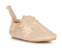 Easy Peasy Flip flops BLUBLU FROUFROU in Gold 9.5 toddler