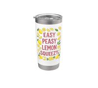 Easy Peasy Lemon Squeezie Stainless Steel Insulated Tumbler