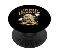Easy Peasy Lemon Squeezy Death Metal Band PopSockets Adhesive PopGrip