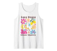 Easy Peasy Lemon Squeezy Ducks Lemons Tank Top