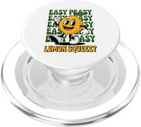 Easy Peasy Lemon Squeezy - Funny Lemon Lover PopSockets PopGrip for MagSafe