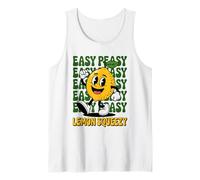 Easy Peasy Lemon Squeezy - Funny Lemon Lover Tank Top