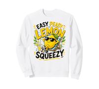 Easy Peasy Lemon Squeezy - Funny Lemon Summer Sweatshirt