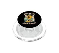 Easy Peasy Lemon Squeezy Funny Surfing Lemon Stand Lemonade PopSockets PopGrip for MagSafe