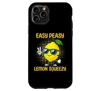 Easy Peasy Lemon Squeezy Lemons Lemonade Funny Case for iPhone 11 Pro