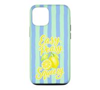 Easy Peasy Lemon Squeezy Squad Summer Lemonade Case for iPhone 12/12 Pro