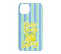 Easy Peasy Lemon Squeezy Squad Summer Lemonade Case for iPhone 14 Plus