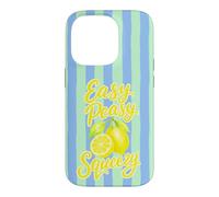 Easy Peasy Lemon Squeezy Squad Summer Lemonade Case for iPhone 14 Pro