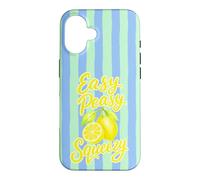 Easy Peasy Lemon Squeezy Squad Summer Lemonade Case for iPhone 16