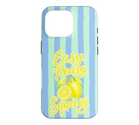 Easy Peasy Lemon Squeezy Squad Summer Lemonade Case for iPhone 16 Pro