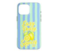 Easy Peasy Lemon Squeezy Squad Summer Lemonade Case for iPhone 16 Pro Max