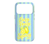 Easy Peasy Lemon Squeezy Squad Summer Lemonade Case for iPhone 17 Pro