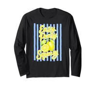 Easy Peasy Lemon Squeezy Squad Summer Lemonade Long Sleeve T-Shirt