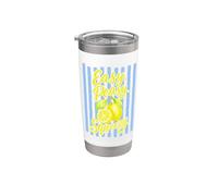 Easy Peasy Lemon Squeezy Squad Summer Lemonade Stainless Steel Insulated Tumbler