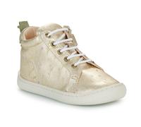 Easy Peasy Shoes (High-top Trainers) MY DEBOO LACET in Gold 7 toddler