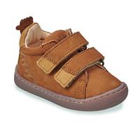 Easy Peasy Shoes (High-top Trainers) MY DODU VELCRO in Brown 4.5 toddler