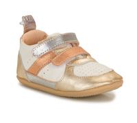 Easy Peasy Shoes (Trainers) MY PRE BASKET VELCRO in Gold 5.5 toddler