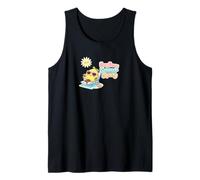 Easy Peasy Summer Squeezy - Funny Lemon Beach Vacation Tank Top