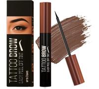 Easy-peel brow gel, Zero Transfer Formula, Waterproof Makeup Cosmetic, Natural Hair-Like Brow Gel for Women,Creating Realistic Hair Strokes Perfect