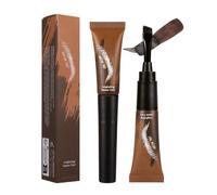 Easy Peel Off Eyebrow Tint, Waterproof Eyebrow Dye Gel, Long Lasting No Fading Semi-Permanent Colour Brow Dye Gel, No Smudging Sweatproof Peel Off Eyebrows Tint Makeup Brow Dyes, for Men & Women