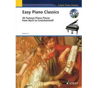 Easy Piano Classics: 30 Famous Piano Pieces From Bach To Gretchaninoff/30 Belieb