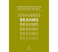 Easy Piano Pieces and Dances Brahms