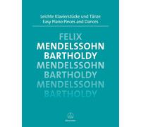 Easy Piano Pieces and Dances Mendelssohn Piano Easy Piano Music Mendelssohn Baer