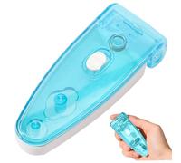 Easy Pill Extractor Tool for Blister Packs, Pill Remover Aid for Weak Hands and Arthritis, Portable Medicine Case with One-Push Design (Blue)