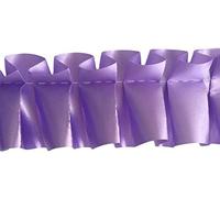 Easy Pleat Ribbon 10 Metre Length Pre Pleated for Funeral Tributes & Oasis Shapes (Mauve)