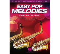 Easy Pop Melodies for Alto Sax: 50 Favorite Hits with Lyrics and Chords (Instrumental Folio)