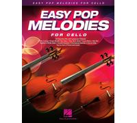 Easy Pop Melodies for Cello: 50 Favorite Hits with Lyrics and Chords (Instrumental Folio)
